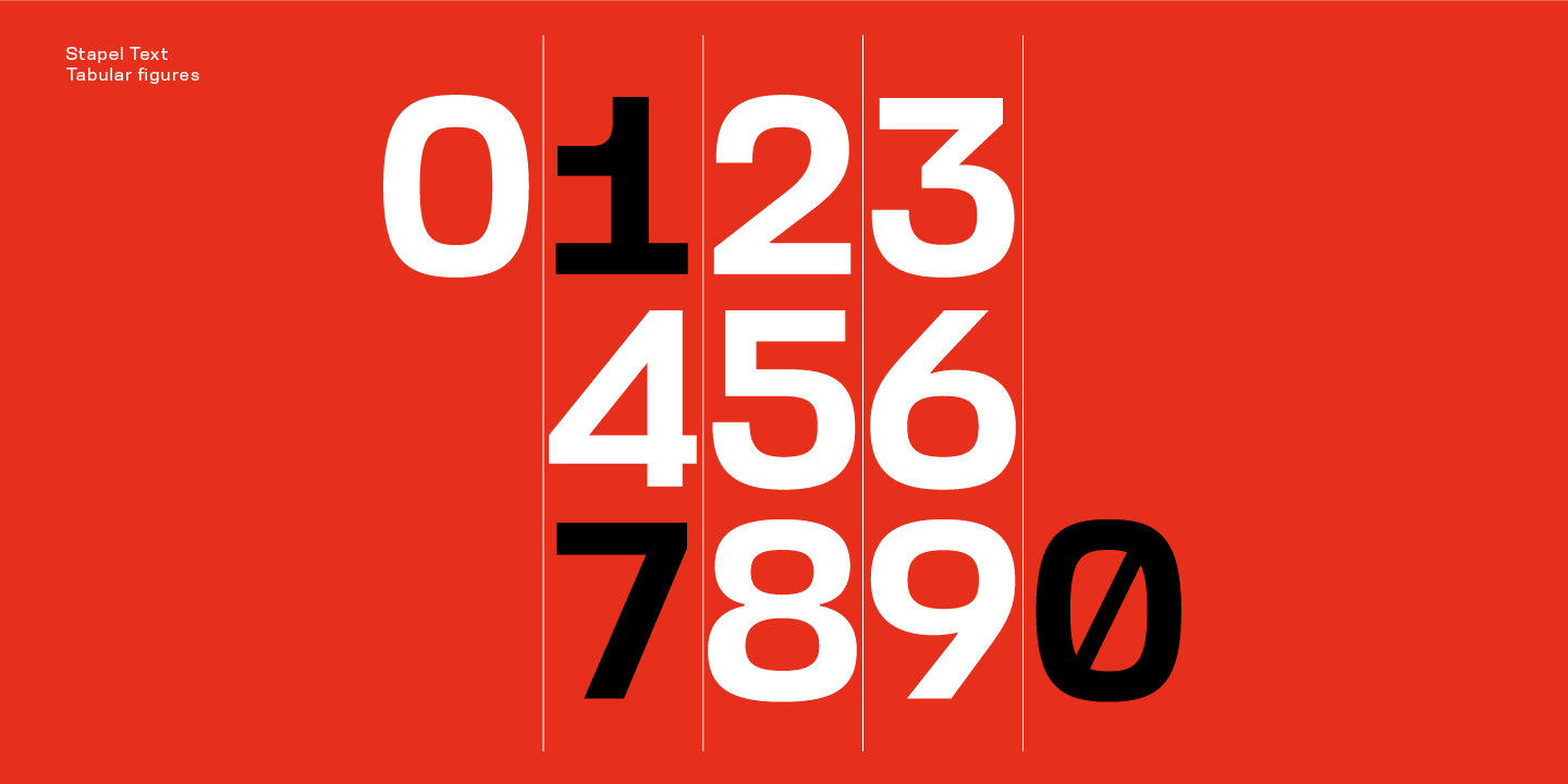 Stapel Condensed Bold Font preview